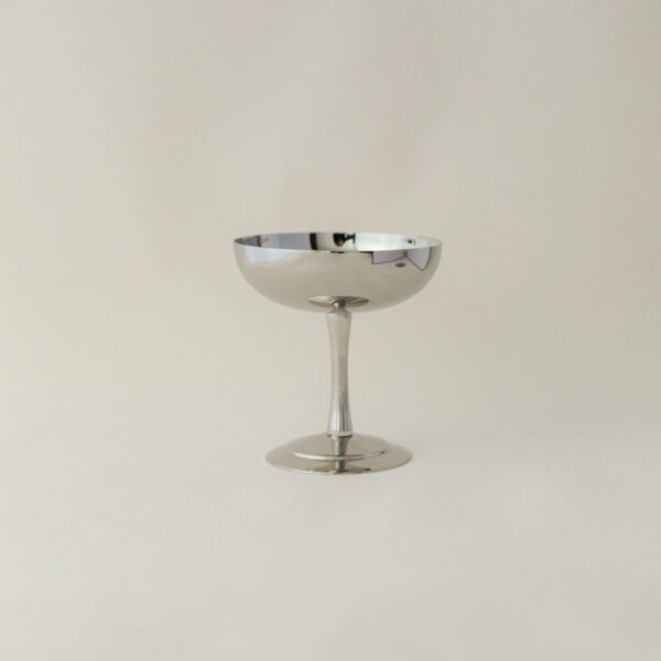 Mirror steel dessert and cocktail Cup