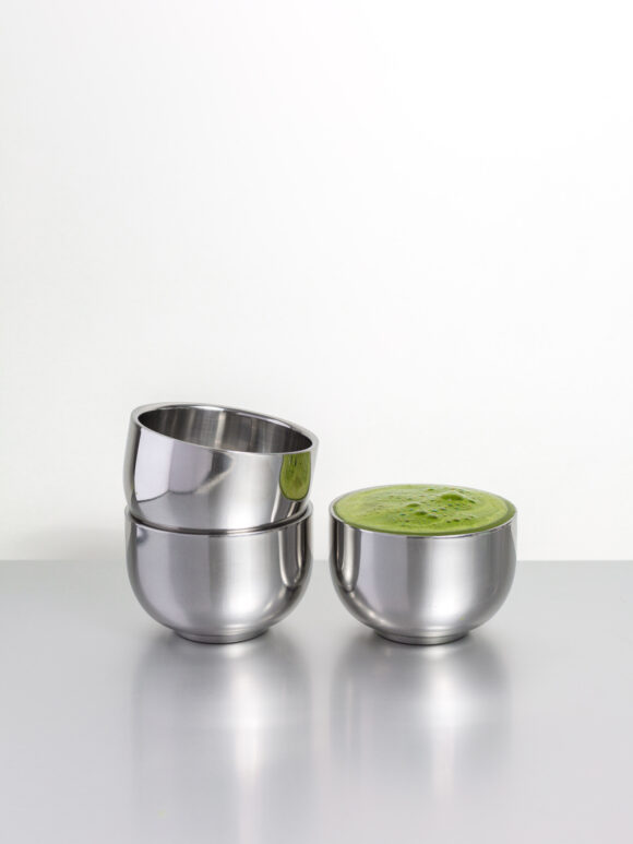 Aura Steel Cup,set of 2